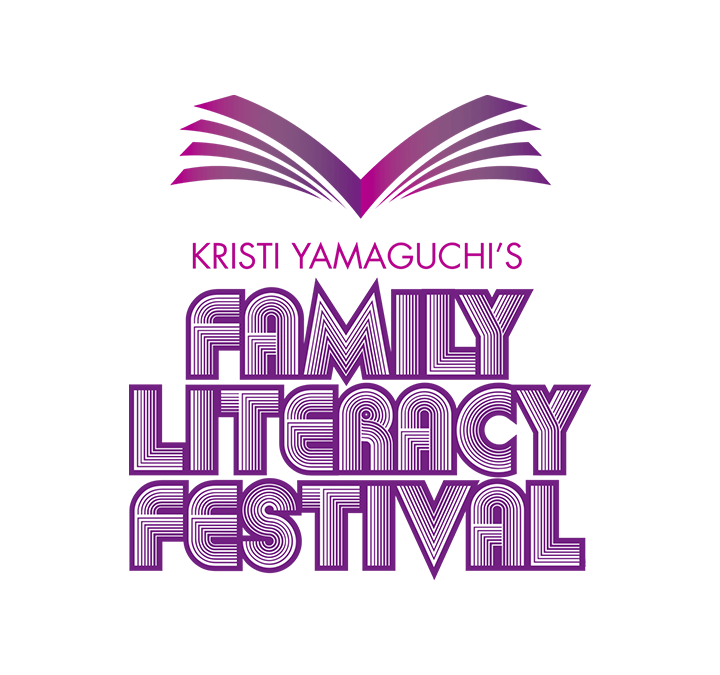 Kristi Yamaguchi's Family Literacy Festival logo.